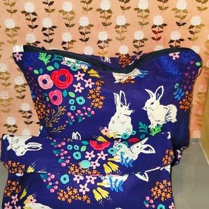 Makeup purse and eyeglasses fabric case